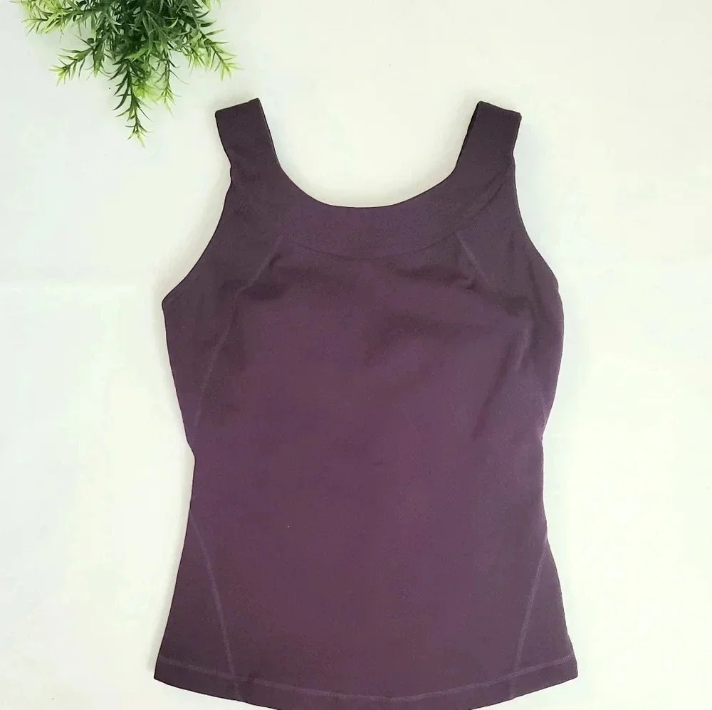 Lululemon  Sleeveless Top Deep purple Sz 6